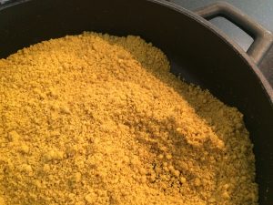 Hindoestaanse keuken dhal roti